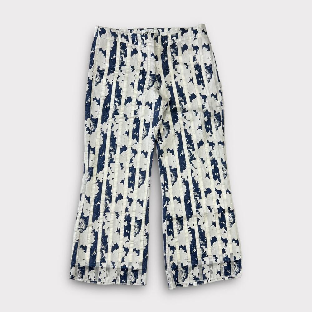 Alexis Blossom Beau Floral Striped Wide Leg Pants